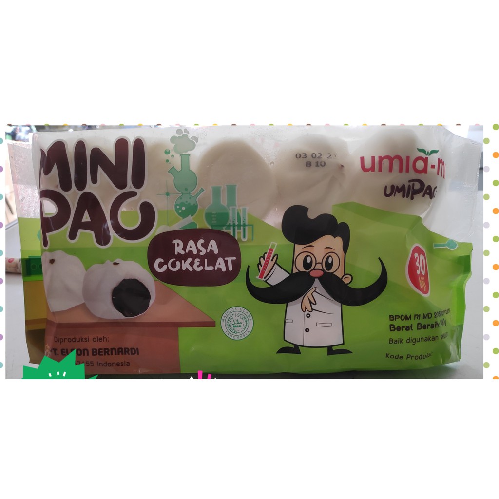 

Umiami minipao rasa coklat isi 30 pcs