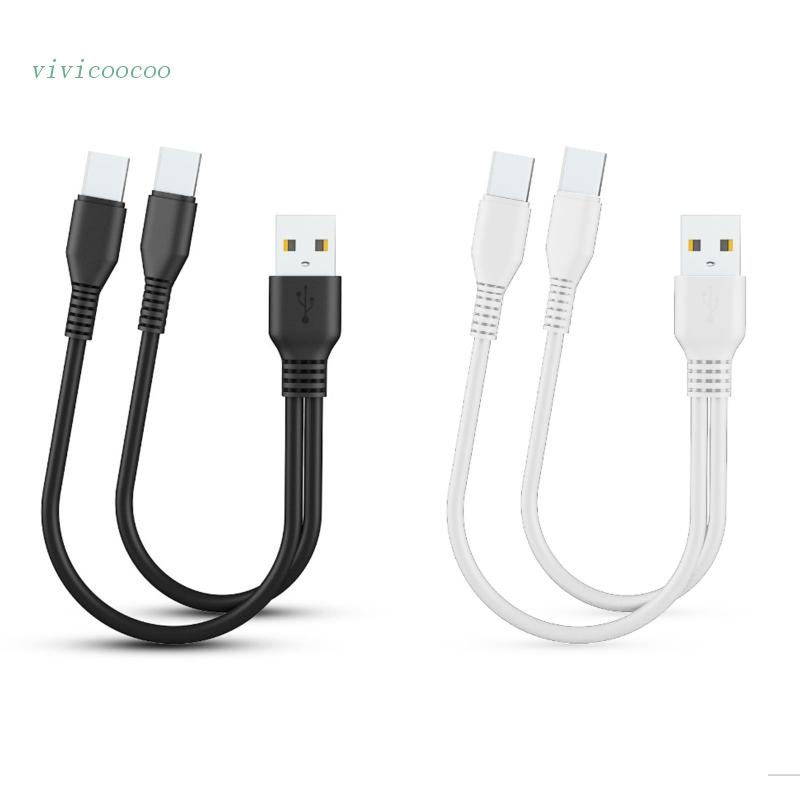 Vivi 2 in 1 Kabel Splitter Charger USB Tipe C Untuk Handphone / Tablet / Power Bank