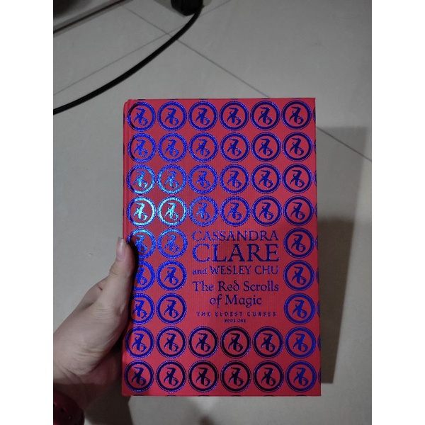 Red scrolls of magic