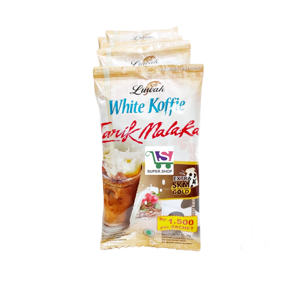 Luwak White Koffie Kopi TARIK MALAKA 30 Gram (isi 10 pc)