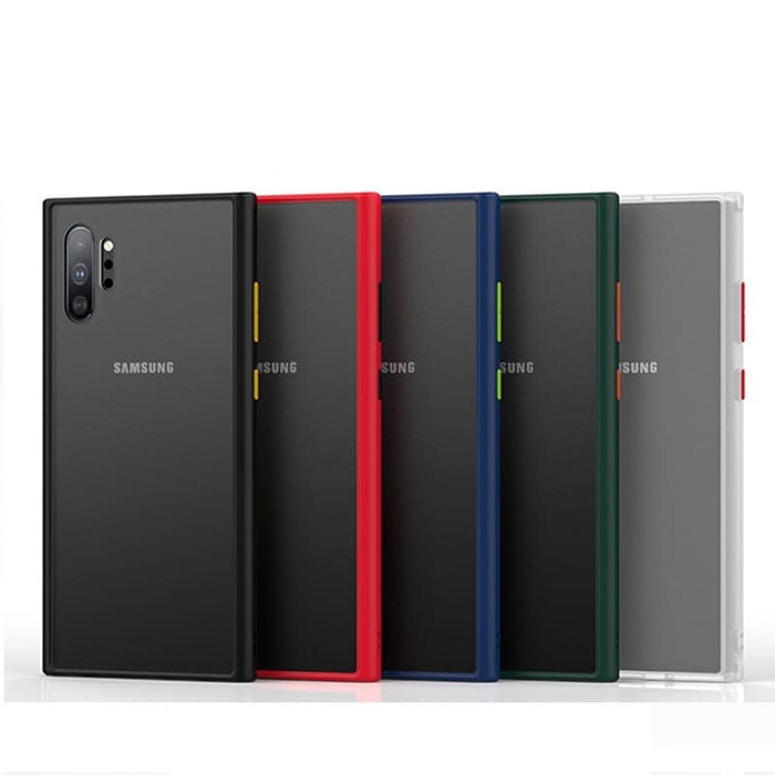 SOFT CASE SAMSUNG NOTE 10 / NOTE 10+ PLUS MATTE COLORED FROSTED - NOTE 10 PLUS