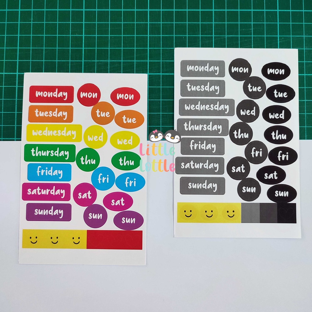 

Stiker Estetik nama Hari untuk Jurnal Botol HP Laptop