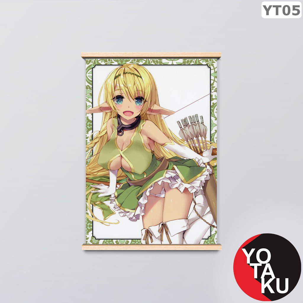 Poster Dinding Anime Isekai Maou A3,A2,A1 Jumbo AN266YT05 YOTAKUSHOP