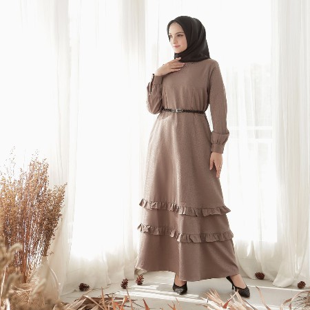Nobby Baju Muslim Nidaa Dress Perempuan