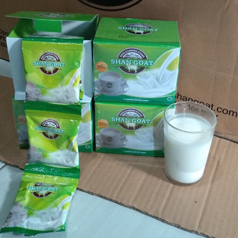 

SUSU KAMBING SHAN GOAT (KHUSUS RASA ORIGINAL ISI 11 SACHET)
