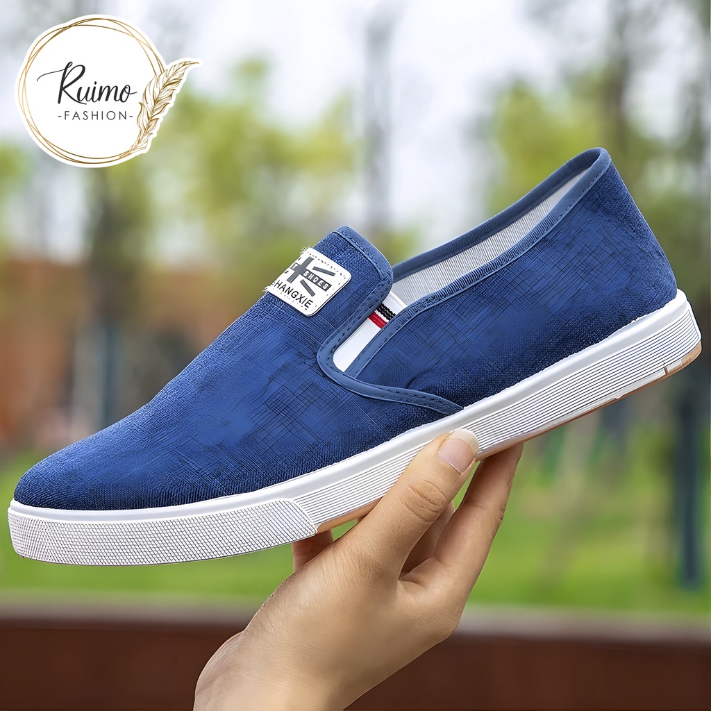 Sepatu Slip On Pria High Quality Premium Import - 188