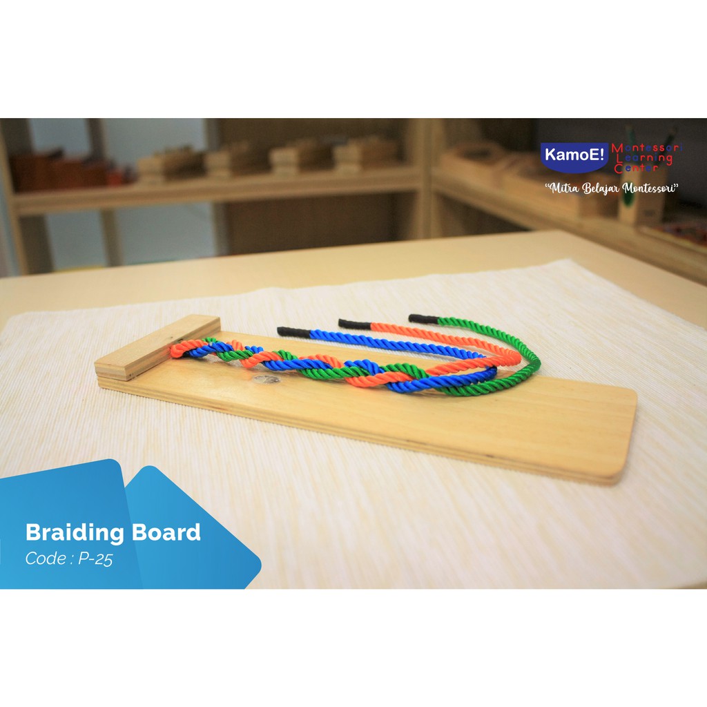 Braiding Boards Montessori Material