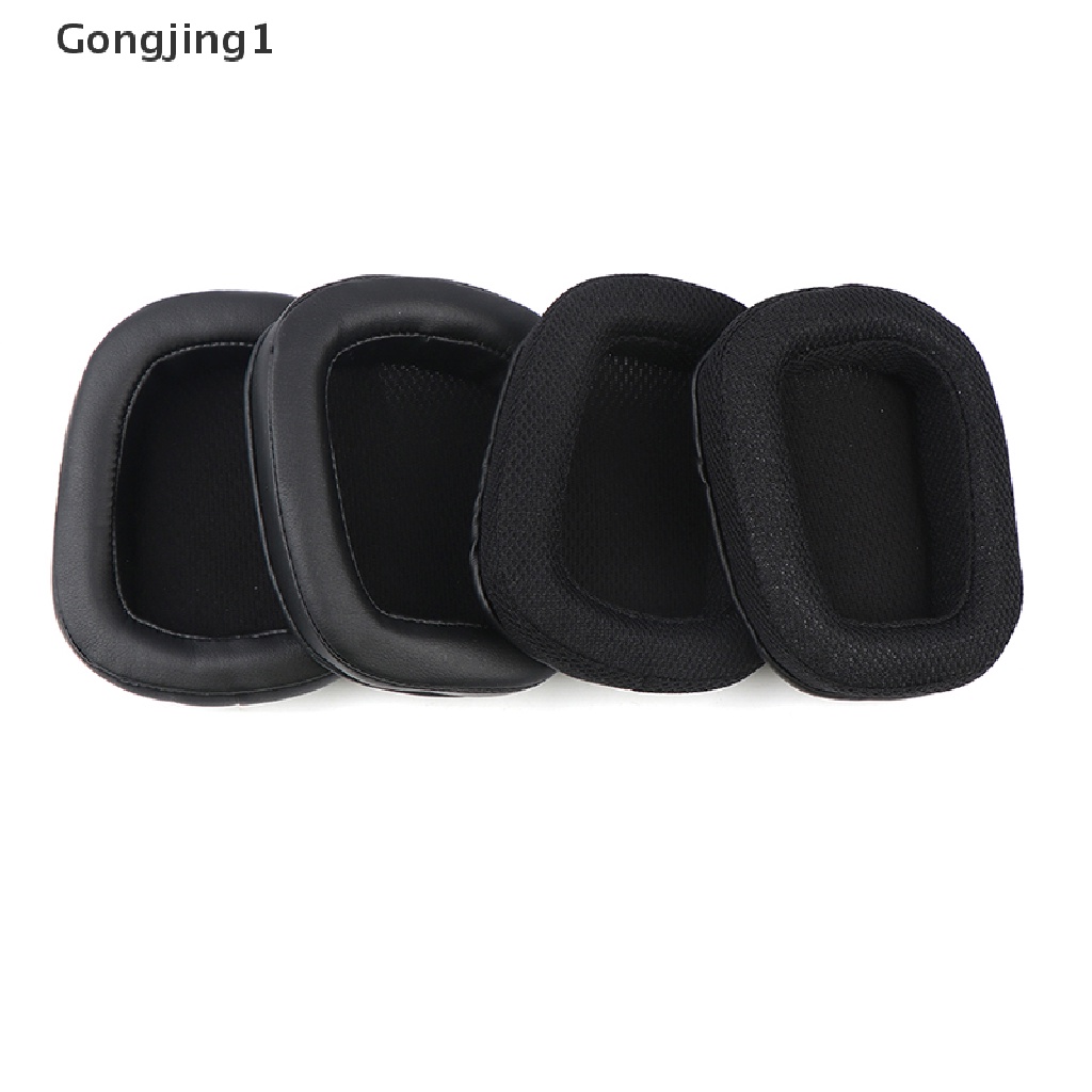 Gongjing1 1 Pasang Earpads Pengganti Bahan Busa Untuk Headphone Logitech G633 G933