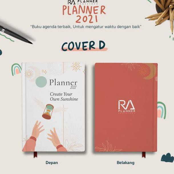 

MurMer|| [READY STOCK] Planner 2021 | Planner Book 2021 | Buku Agenda 2021 | RA Planner 2021 ♬