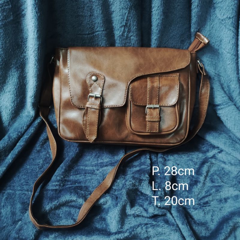 Sling Bag Tas Pria Wanita Preloved Second Bekas
