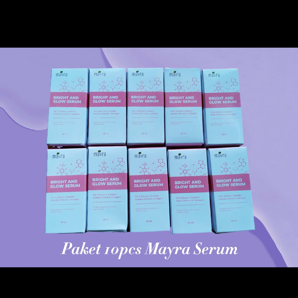 READY GROSIR MAYRA / MYO SERUM BPOM ISI 10 PCS / PAKET MAYRA SERUM ISI 10 PCS/ MYO ORGANIK MAYRA SERUM ISI 10 PCS