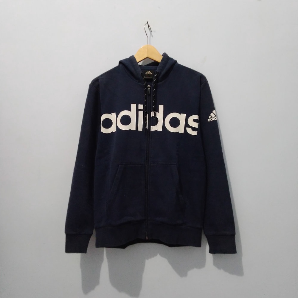 Hoodie Zipper Adidas second
