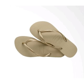 havaianas slim tropical ivory