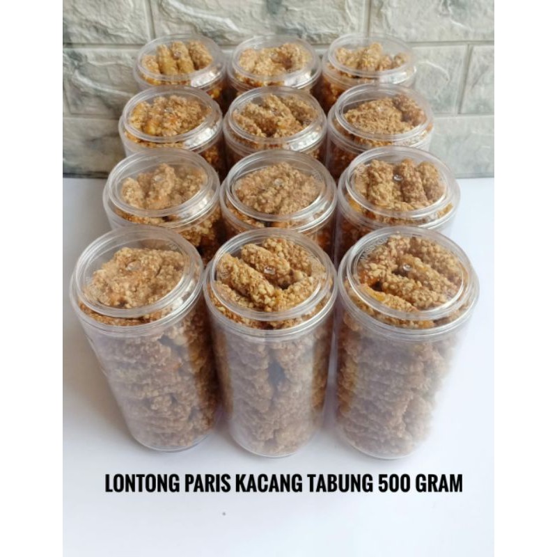 

Kue Kering Lontong Paris Kacang Tabung berbagai rasa 500 gr