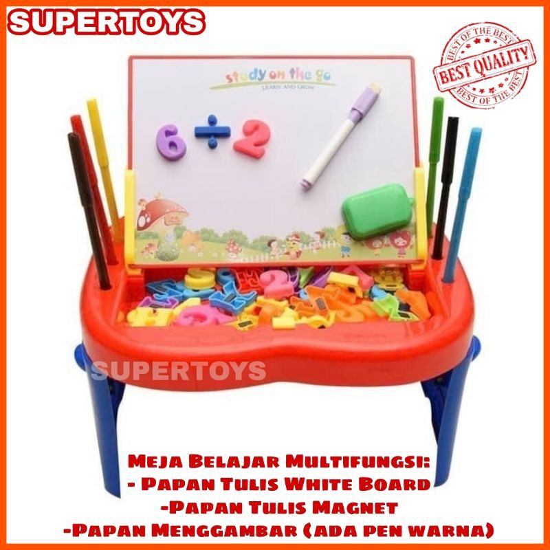 

Papan Tulis Anak Papan Tulis Magnet Anak Whiteboard White Board Meja Belajar Anak Kado Anak Ultah