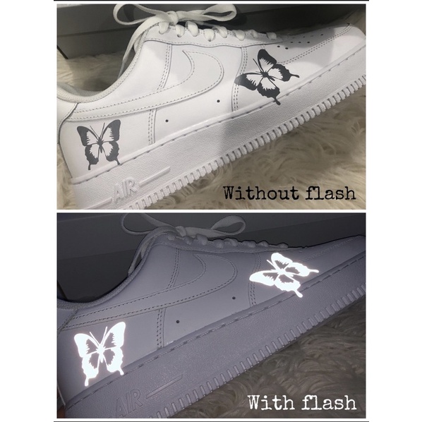 butterfly reflective af1