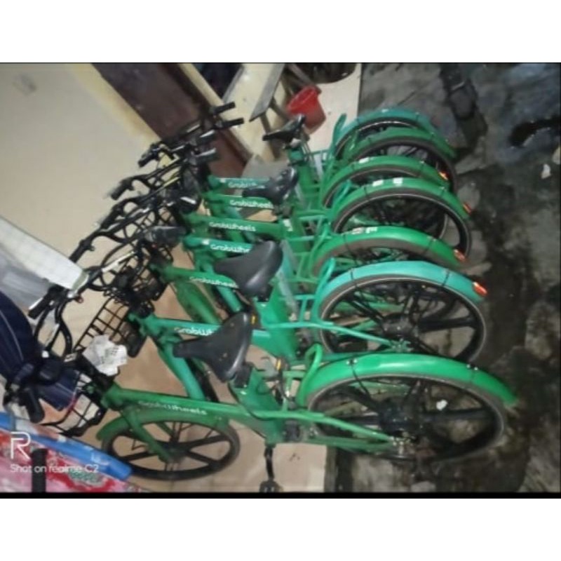 sepeda listrik  GRAB wheels gembling (SECOND)/MINUS TIDAK ÀDA BATRE)