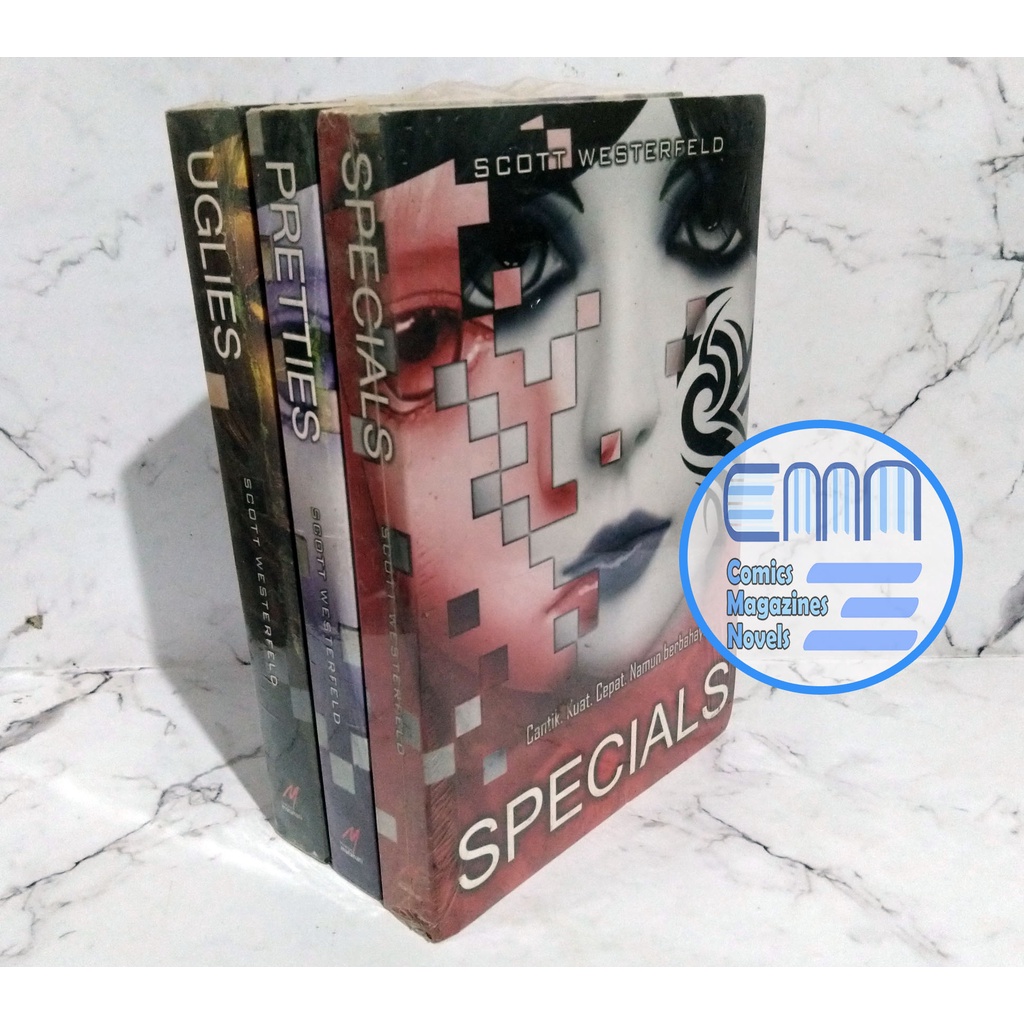 Novel Trilogi Uglies Pretties Specials - Scott Westerfeld - Matahati