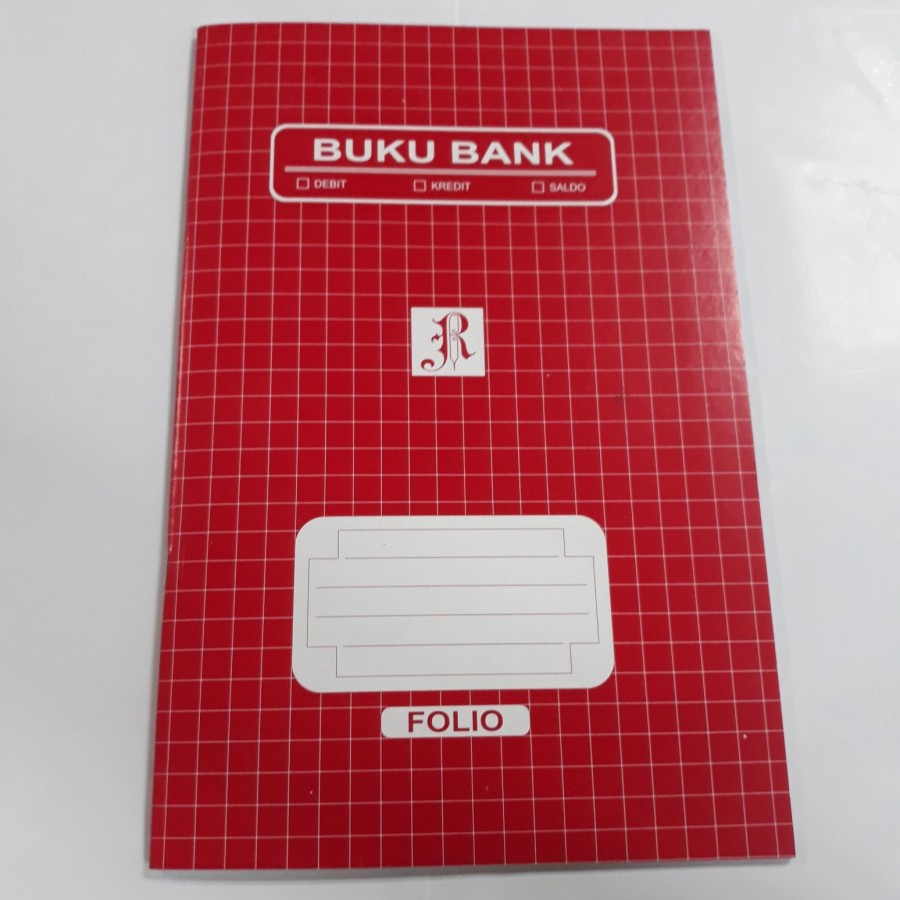 Buku Bank Ukuran Folio