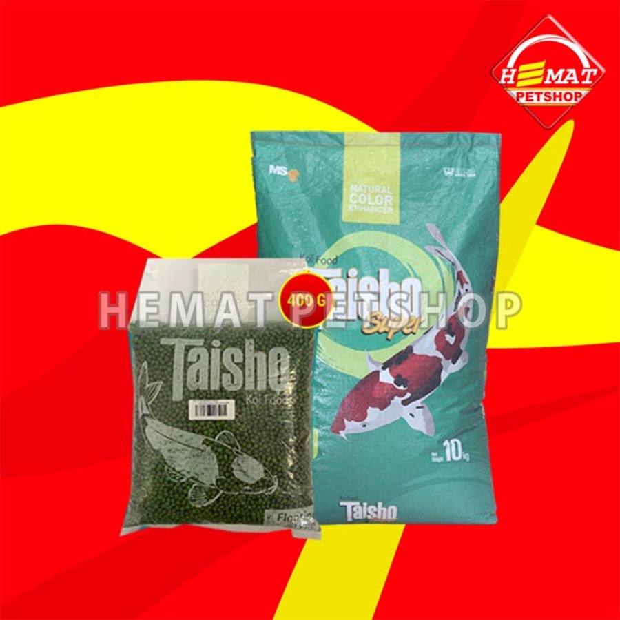 Makanan Ikan Taisho 400gr / Pakan Fish Food Hias Taisho 400 gr - 2mm