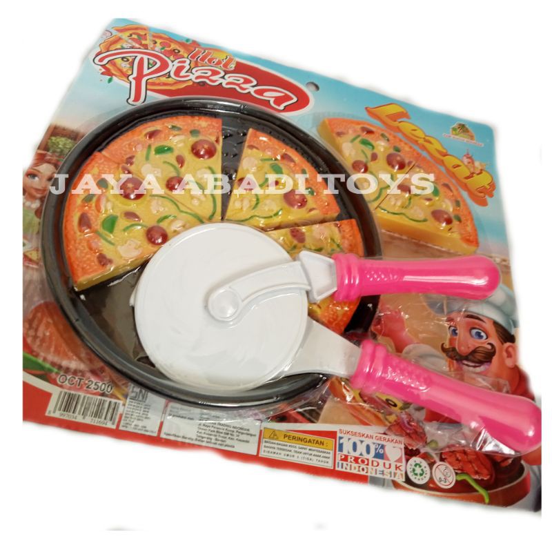 Mainan anak perempuan Pizza potong OCT2500 OCT2201 OCT2423