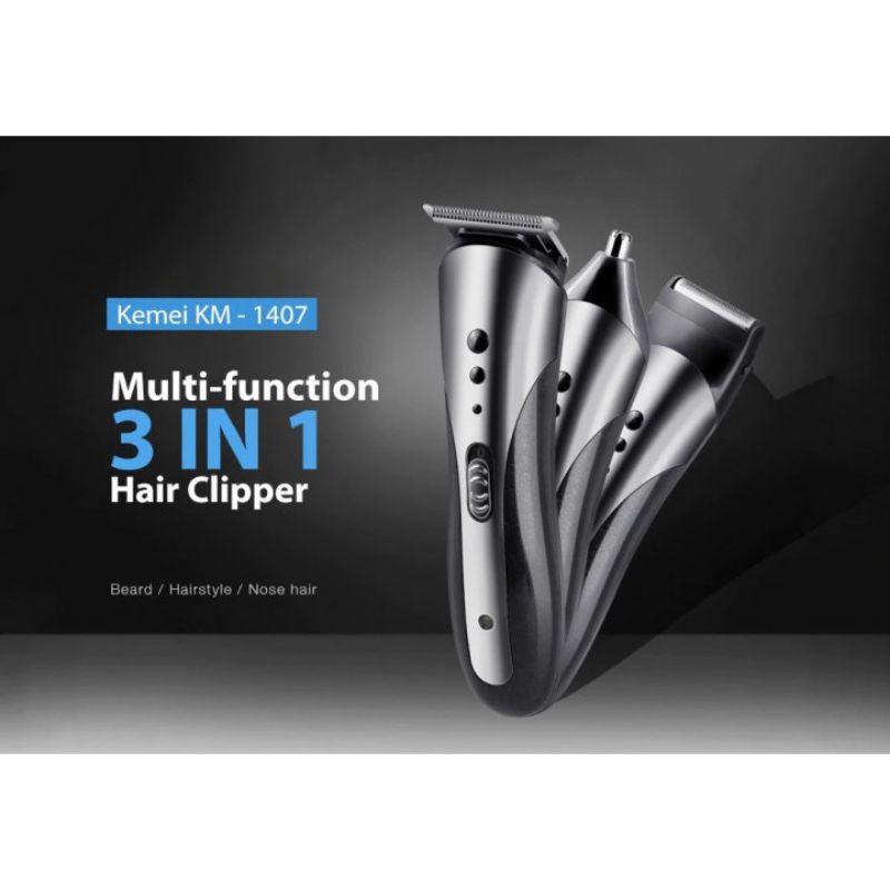 ALAT CUKUR SHAVING SET KEMEI KM-1407