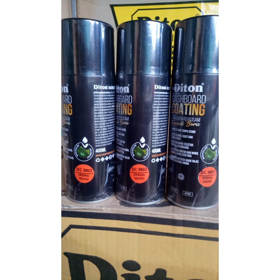 diton premium dashboard coating original orange 9803 dasboard coating orange dc 9803 400cc 400cc