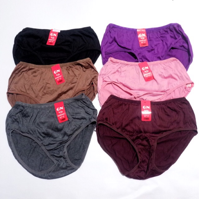 (1pcs) Celana Dalam Wanita Remaja Dewasa Golden Nick