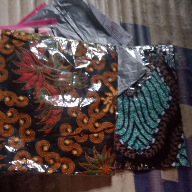 Atasan Batik Dolby Dolbi Dobby Doby Tenun Sutra Tulis Halus Katun Atbm Baron ,sarombit Atasan