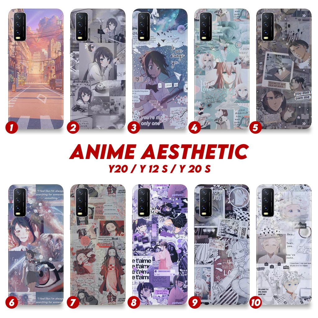 CASE VIVO Y12S Y20 Y20S - [PC183] - HARDCASE 3D FULLPRINT DOFF - CASE HP -ANIME - CASE KEKINIAN - CA