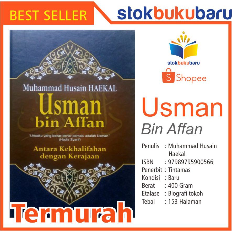 Buku Usman Bin Affan Antara Kekhalifahan Dengan Kerajaan