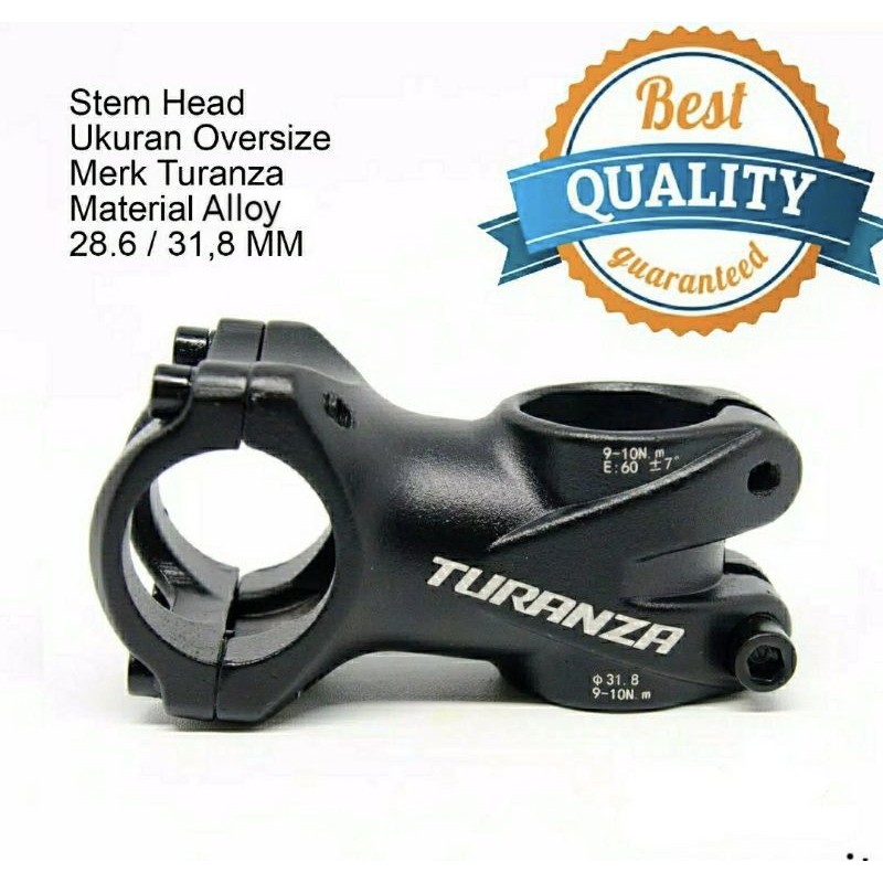 Stem Sepeda MTB OverSize 31.8MM Turanza
