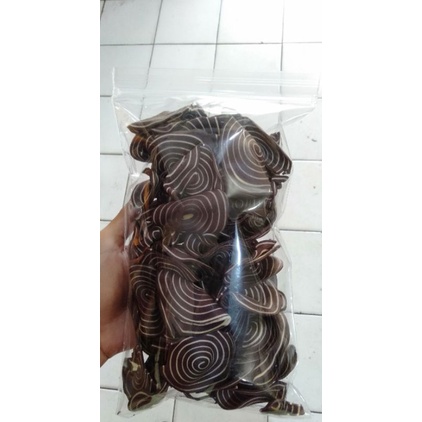 

kue kuping gajah coklat