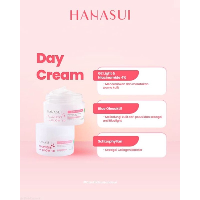 HANASUI SKINCARE FLAWLESS GLOW 10