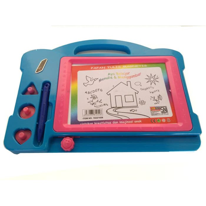 

READY STOK - Papan tulis Magnet untuk anak (SNI)