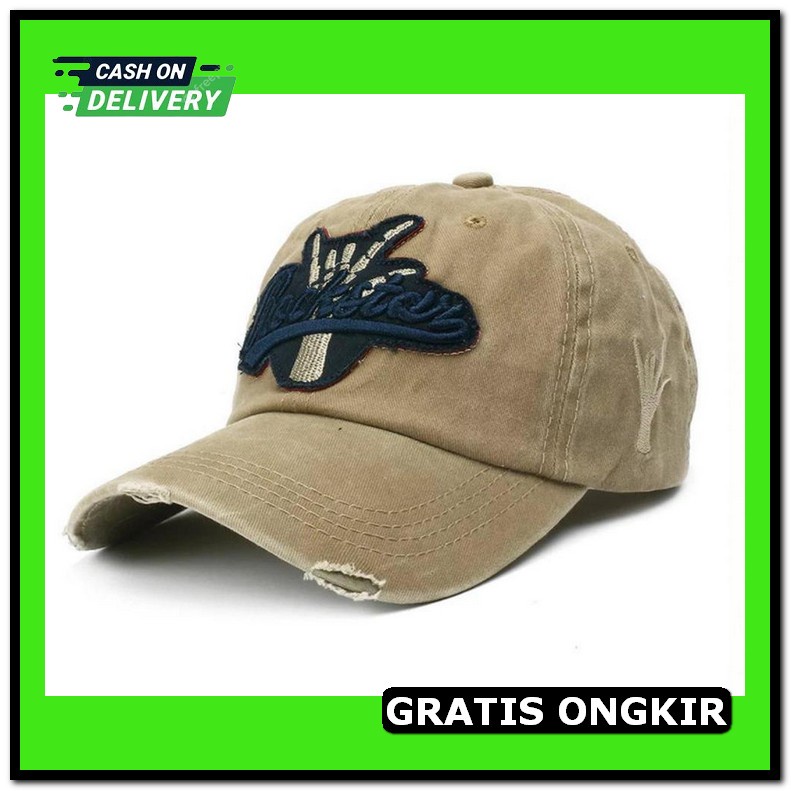 Terlaris-Topi Distro Baseball Caps Deus Topi Pria Baseball Casual Unis Topi Baseball Pria Retro Fa