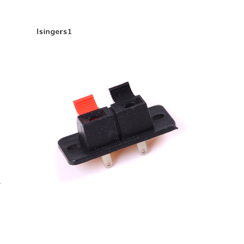 (lsingers1) 5pcs Konektor Terminal Jack Audio 2 Posisi Untuk Speaker