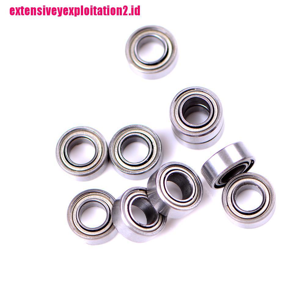 10pcs Miniatur Bola Groove MR105ZZ L-1050 MR105 5x10 X 4mm