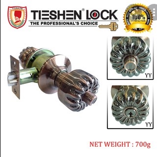 PROMO Kunci Pintu Kamar Mandi Stainless Steel gagang bulat