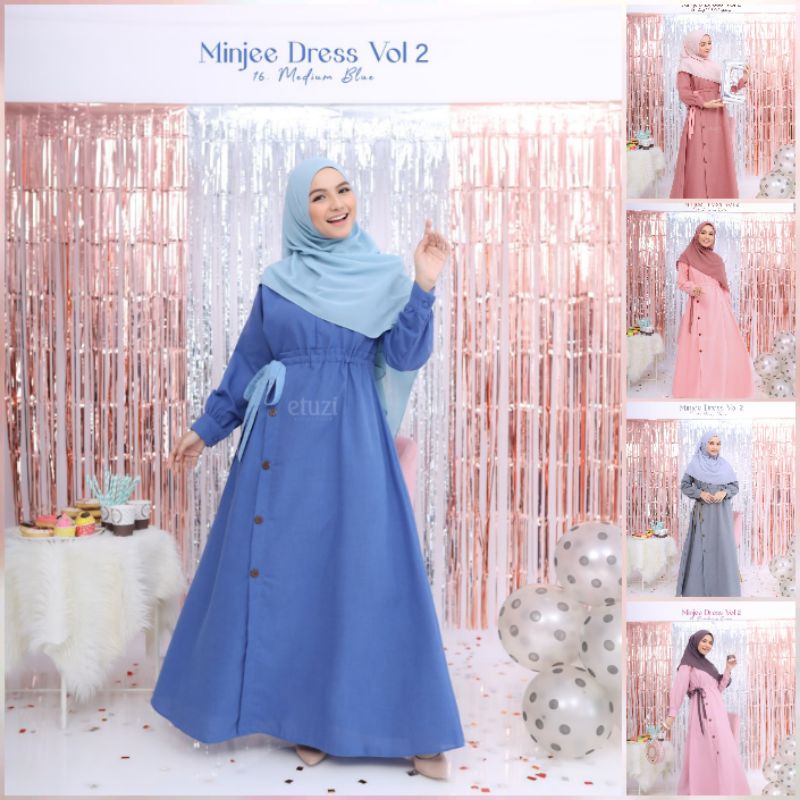 ETUZI HIJAB SYARI MINJEE DRESS VOL. 2