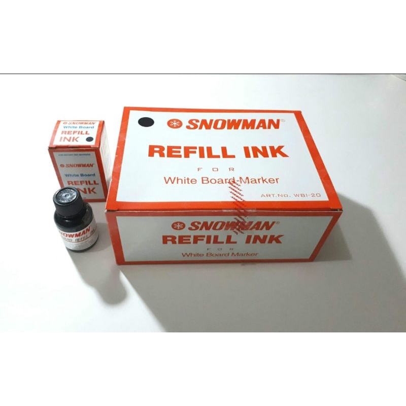 

Snowman White Board Marker Ink 1 bt