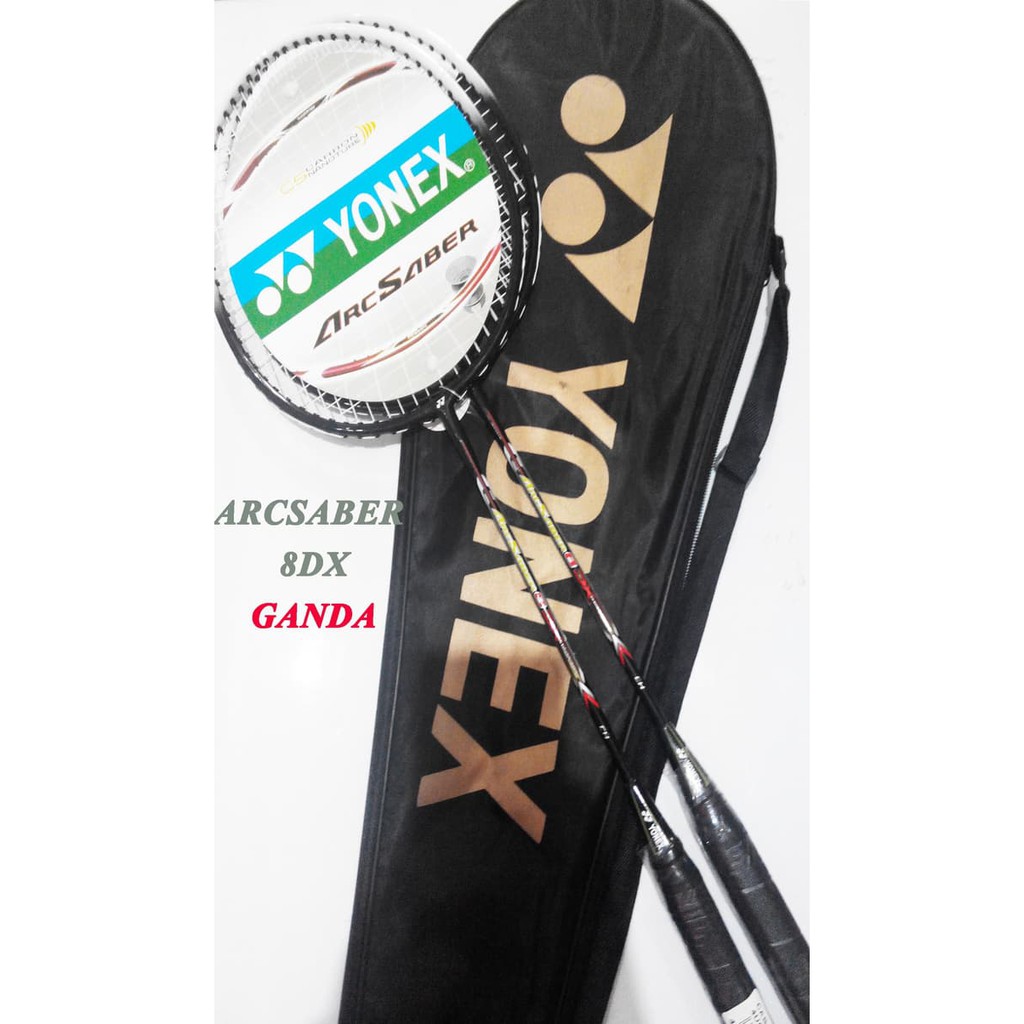 Raket Badminton Yonex Arcsaber 8 Dx Ganda  Yonex Arsaber 8 (2rake 