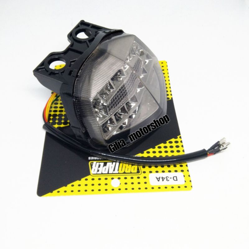 Stoplamp Lampu Stop Led Plus Sen Ninja 150 RR Ninja 250 Karbu Lampu Belakang 3 in 1 Plus Senja Ninja RR Ninja 250 Karbu