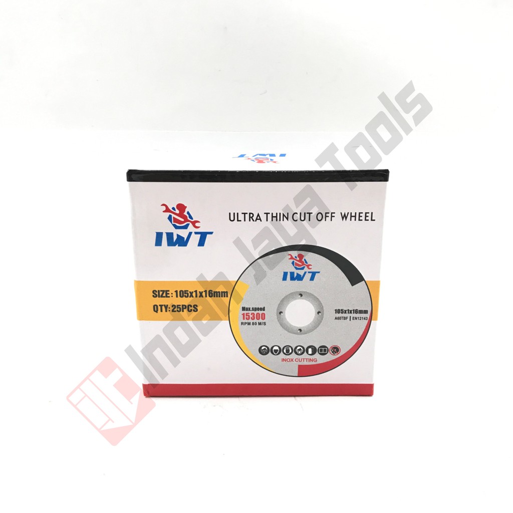 IWT Batu Potong Besi 4 Inch - Cutting Wheel 4 Inch Gerinda