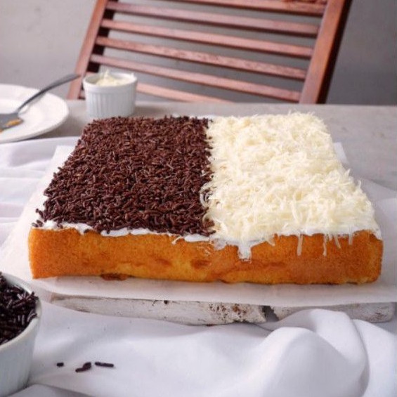 

Bolu jadul topping / cake potong