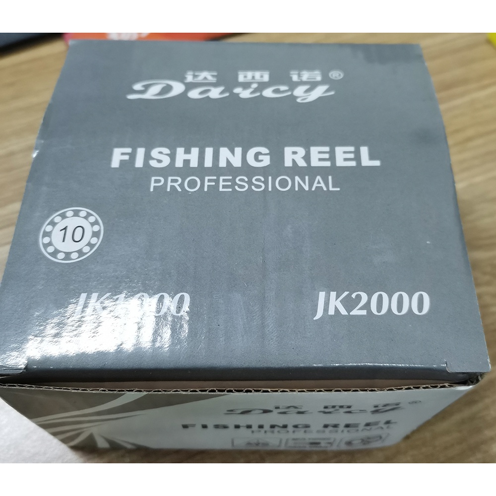 DAICY reel ril pancing real rill pancing JK1000 JK5000 13BB gulungan pancing murah katrol pancing kerekan pancing / kumparan pancing alat gulung pancing