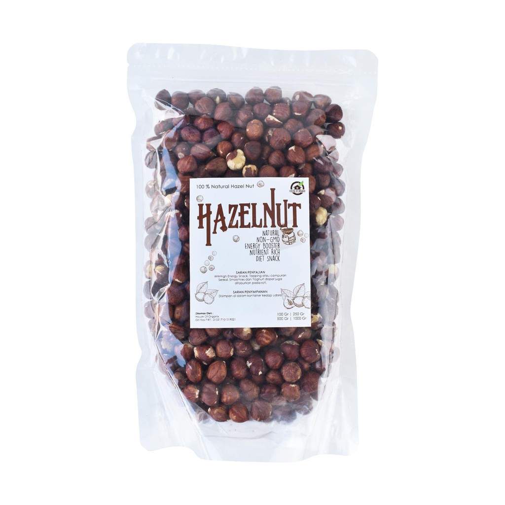 Kacang hazelnut 500gr