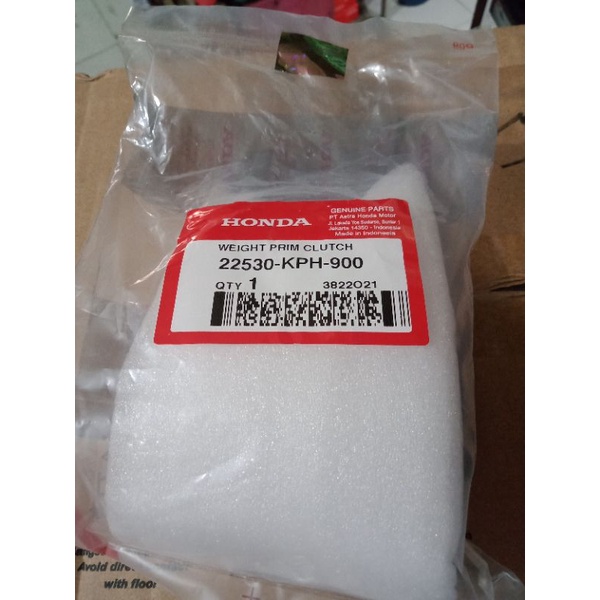 kampas ganda kopling kharisma, Supra x125, Supra x125 helmin original ahm 22530KPH900