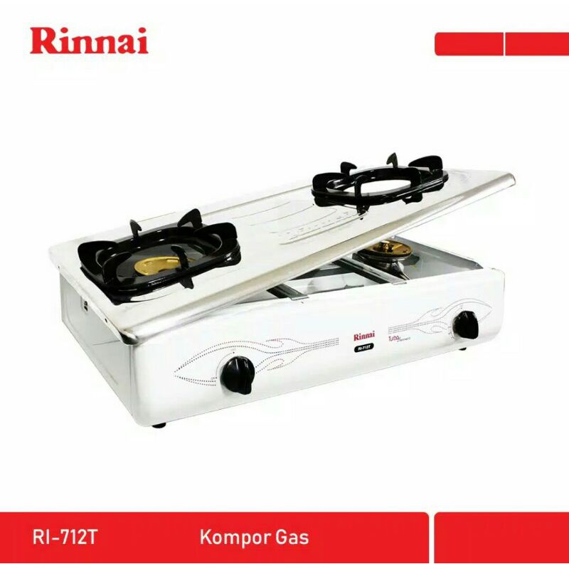 Rinnai Ri 712 T Putih Kompor Gas 2 Tungku Rinnai Ri 712 Tg Hitam Ri 712t Ri712tg Ri 712 Shopee Indonesia