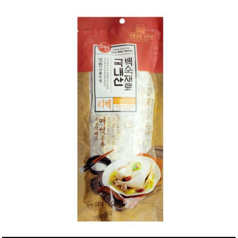 

Bumbu Rempah Soup Ayam Samgyetang Import 100 gram